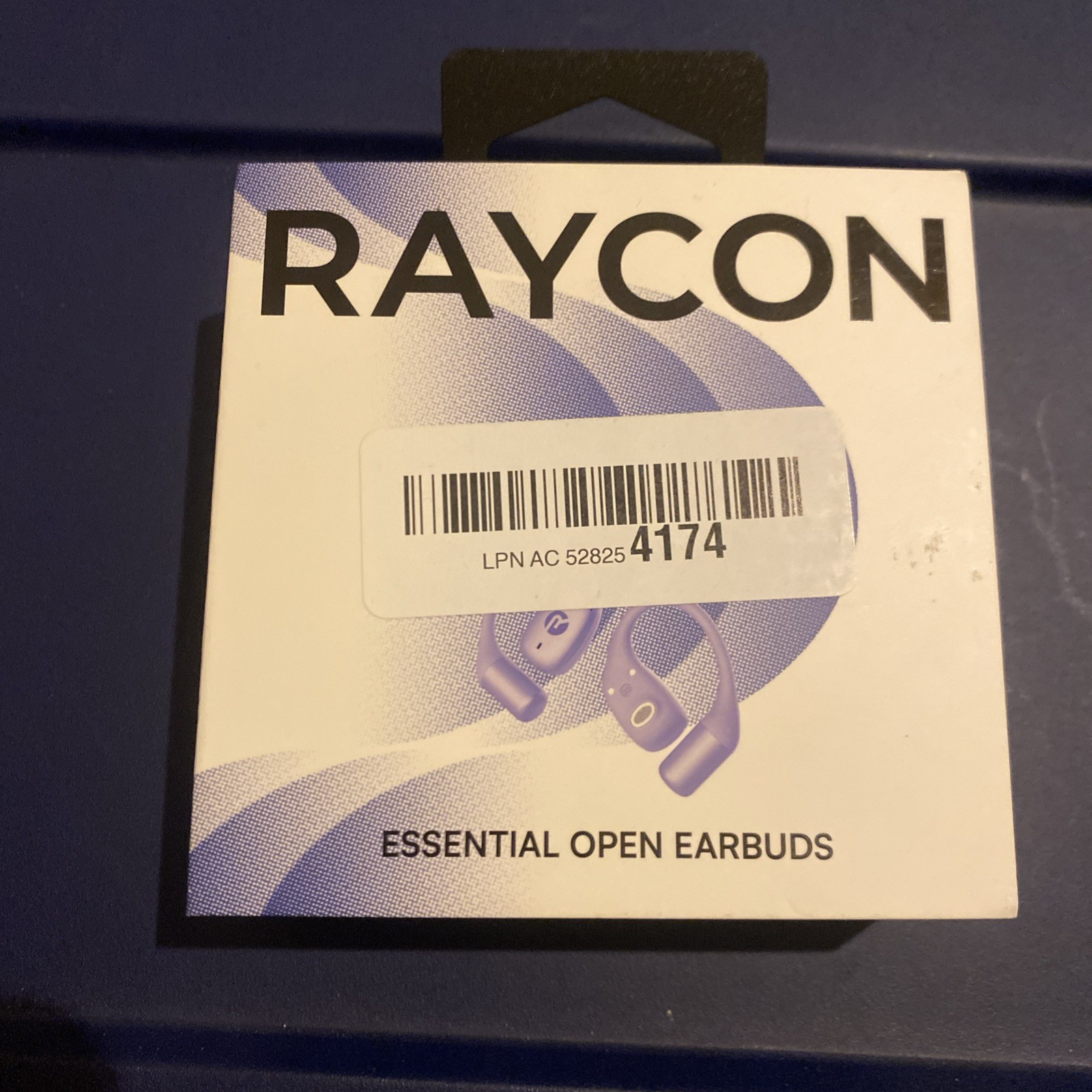 Raycon Essential Open Earbuds – True Wireless Ear Bluetooth 6.0 Purple LIGHT USE