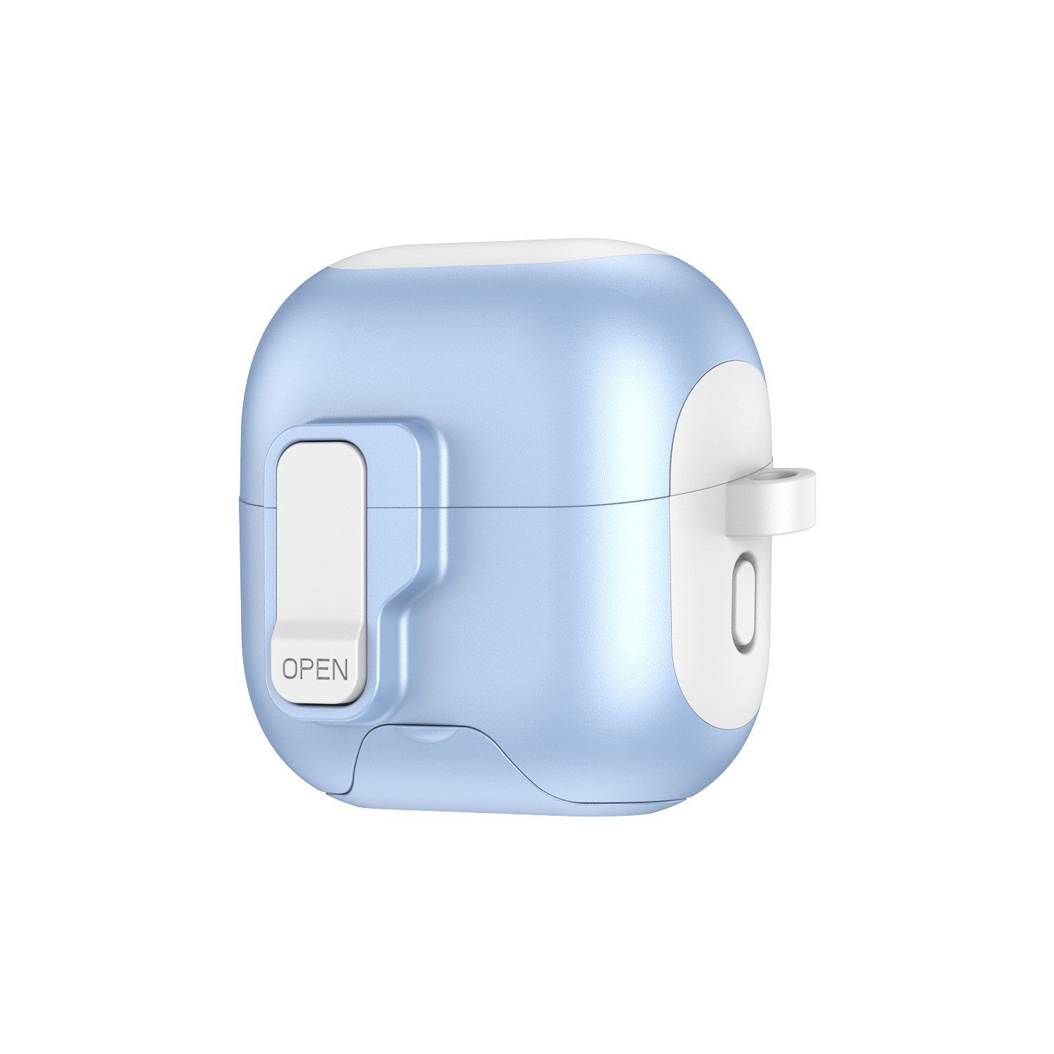 For Huawei FreeClip 2 Protective Case with Automatic Locking Lid and Stand Mode