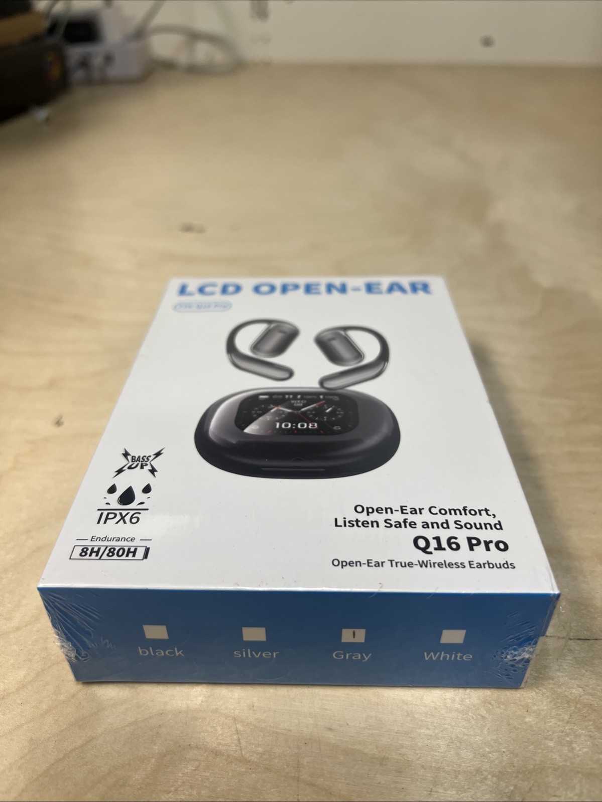Intelligent Touch Screen Bluetooth 5.4 Open Ear Sport | Headsets IPX7 Waterproof