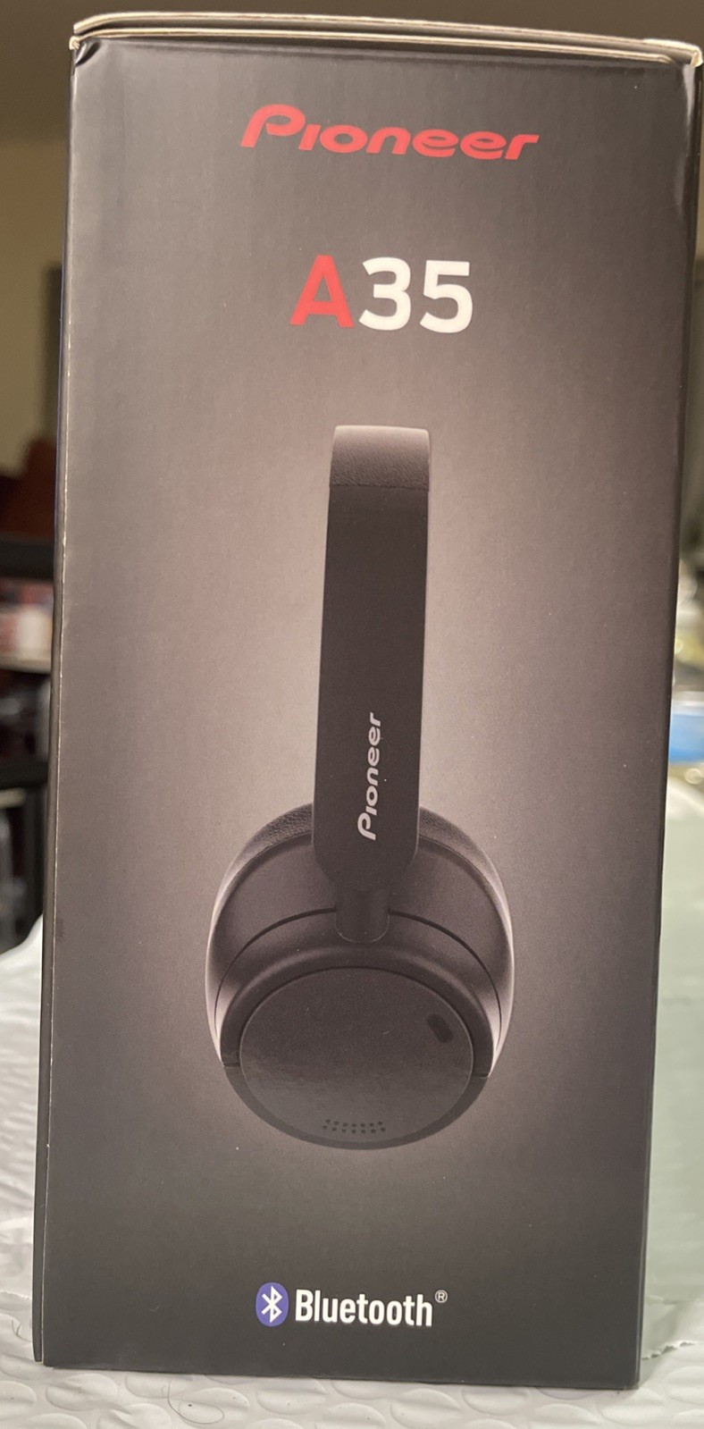Pioneer A35-BK Headphones – Wireless Bluetooth Headset