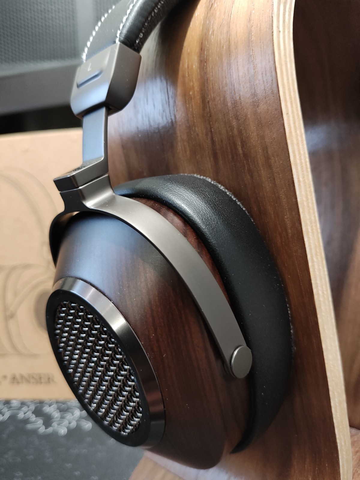 SIVGA Anser Audiophile 50MM Dynamic Open-Back Wood Headphone Wired Dual 3.5mm