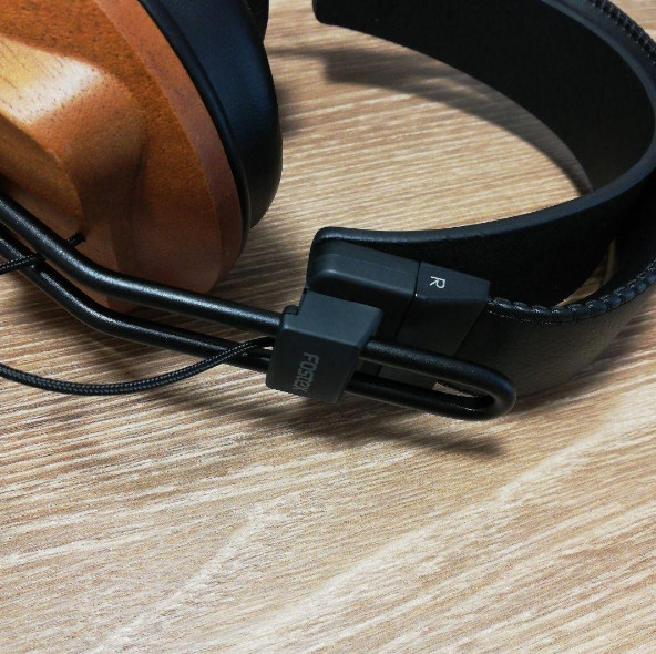 Fostex T60RP Stereo Audiophile Headphones Stereo Over Ear Wood Grain Used Japan