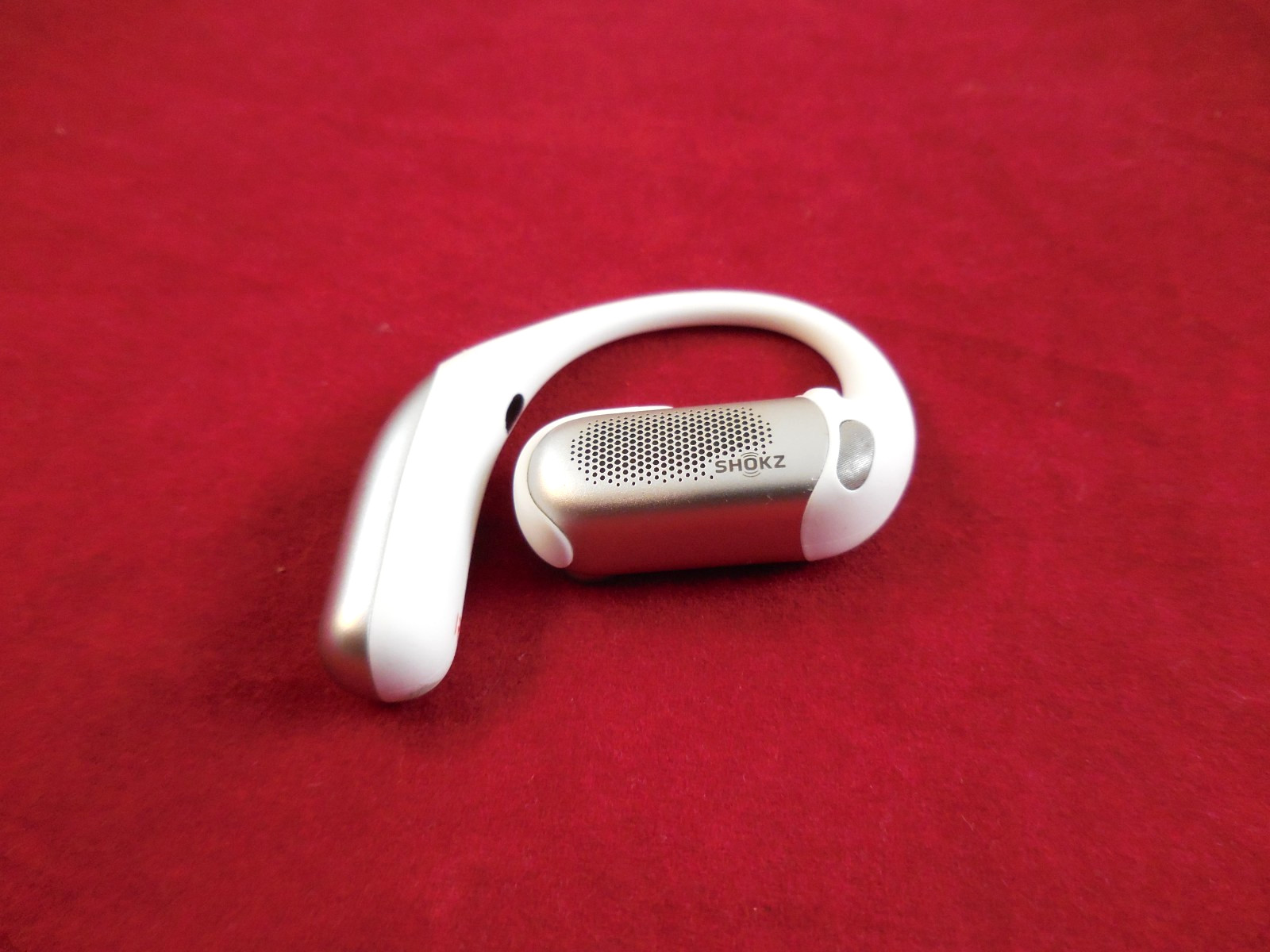 Shokz -OpenFit Pro Open-Ear True Bluetooth Noise Replacement Right earbud White