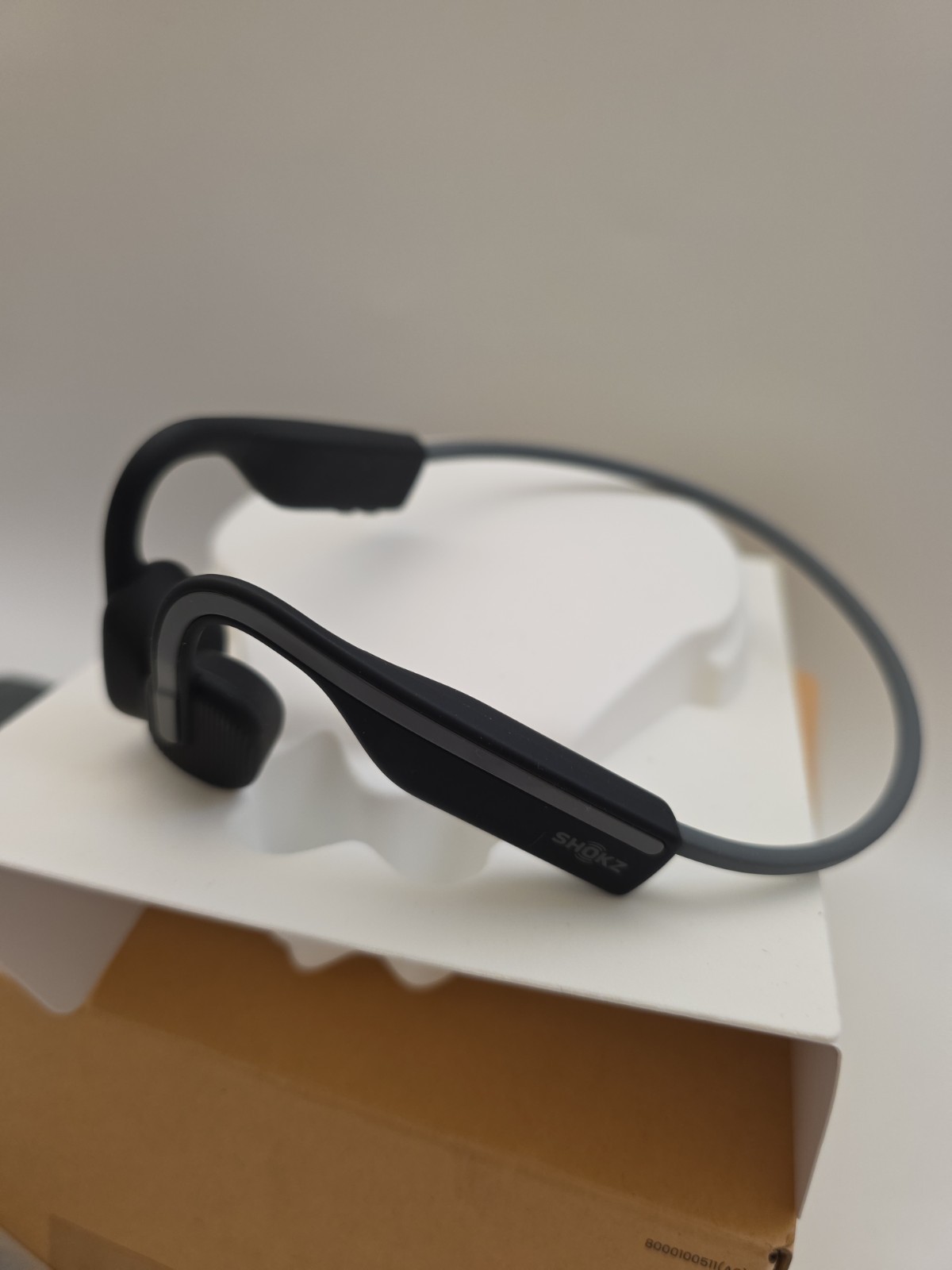Shokz Open Move Bone Conduction Open Ear Sport Headphones Gray Open Box