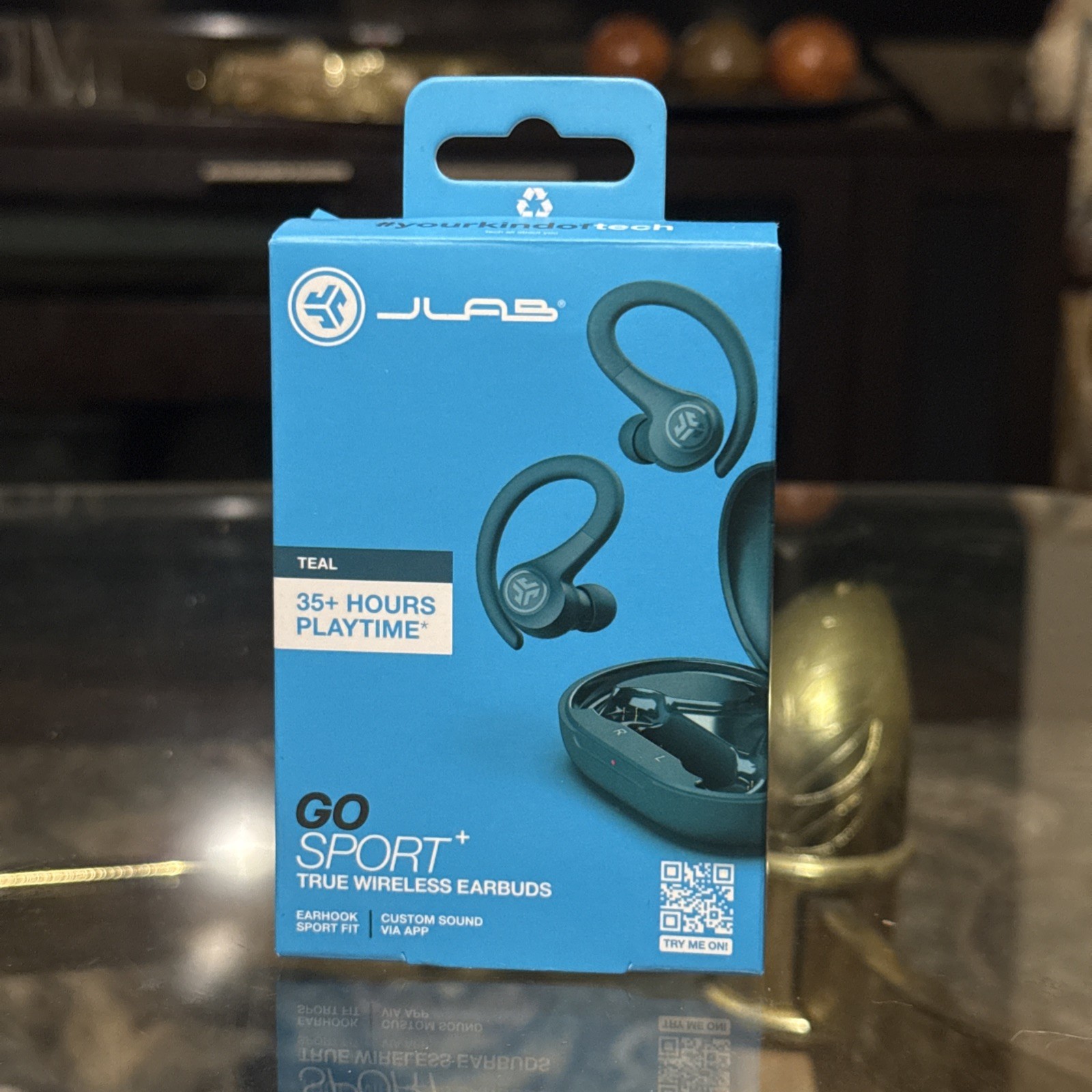 JLab Go Air Sport True Wireless Bluetooth Earbuds- Sealed- Fast Shipping