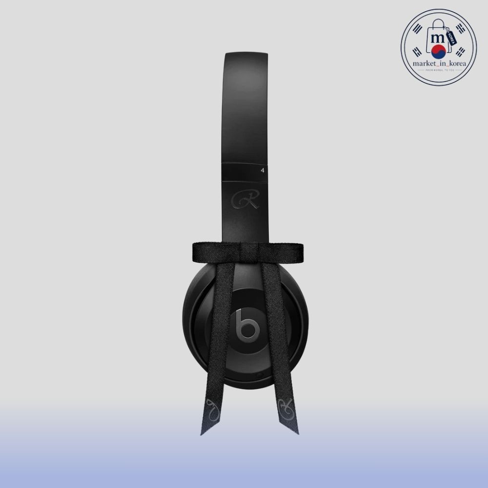 Beats Solo 4 Wireless On-Ear Headphones Jennie Onyx Black Korea Ver