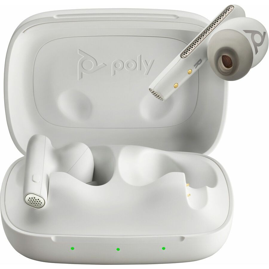 Poly Voyager Free 60 UC Earbuds White Sand & Charge Case (without BT700)