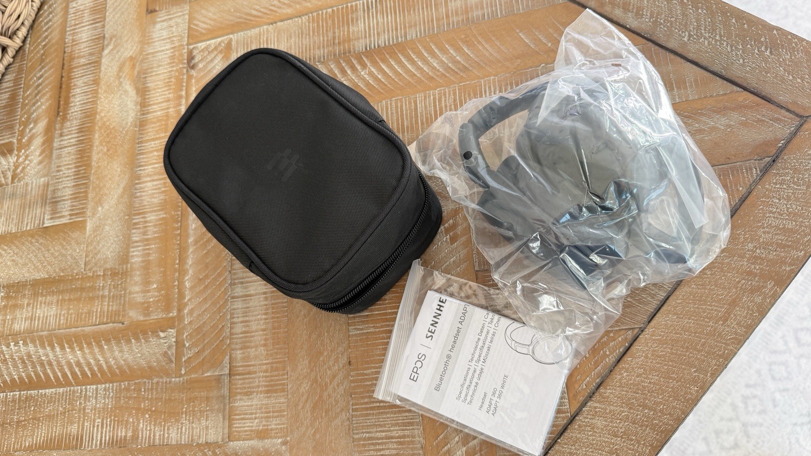 EPOS SENNHEISER Adapt 360 Black Bluetooth Headset ANC Noise Cancelling. Open Box