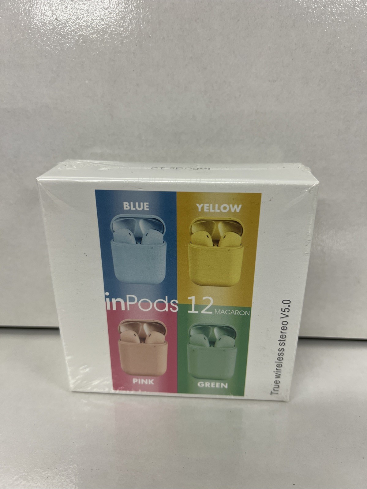 inPods 12 simple “True Wireless Stereo V5.0” Bluetooth Earbuds Pink & Sealed
