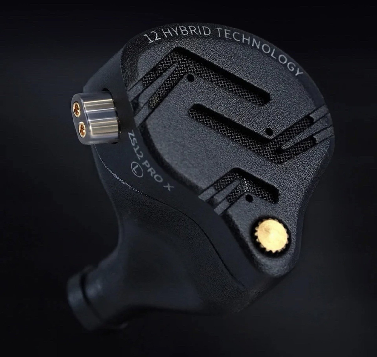 KZ ZS12 PRO X with Tuning Switches in Ear Monitor IEM Headphones,1DD+5BA MIC
