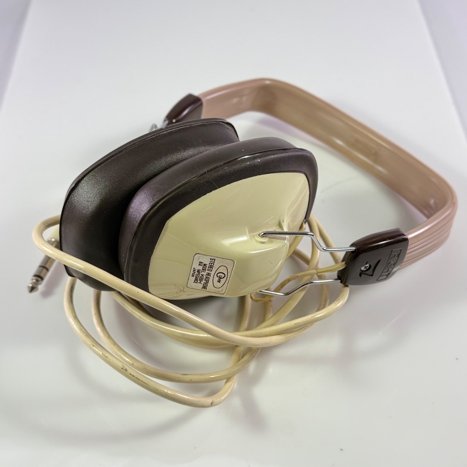 Pioneer SE-4GH Vintage Stereo Headphones 8 Ohm Made in Japan Tested Working