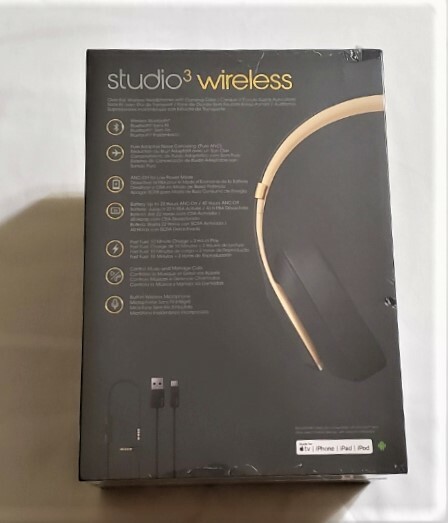 Beats by Dr. Dre Studio3 Wireless Headphones – Skyline Collection-Shadow Grey