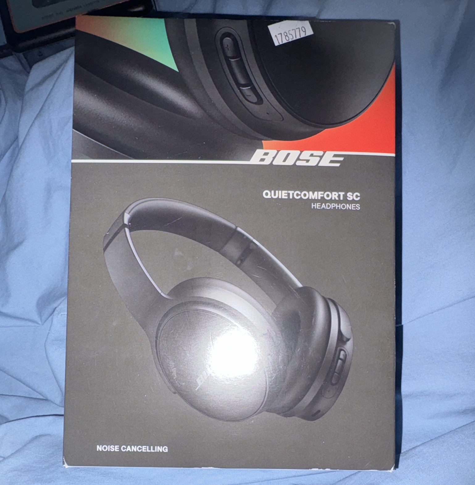 Bose QuietComfort SC Noise Cancelling Wireless Headphones Black