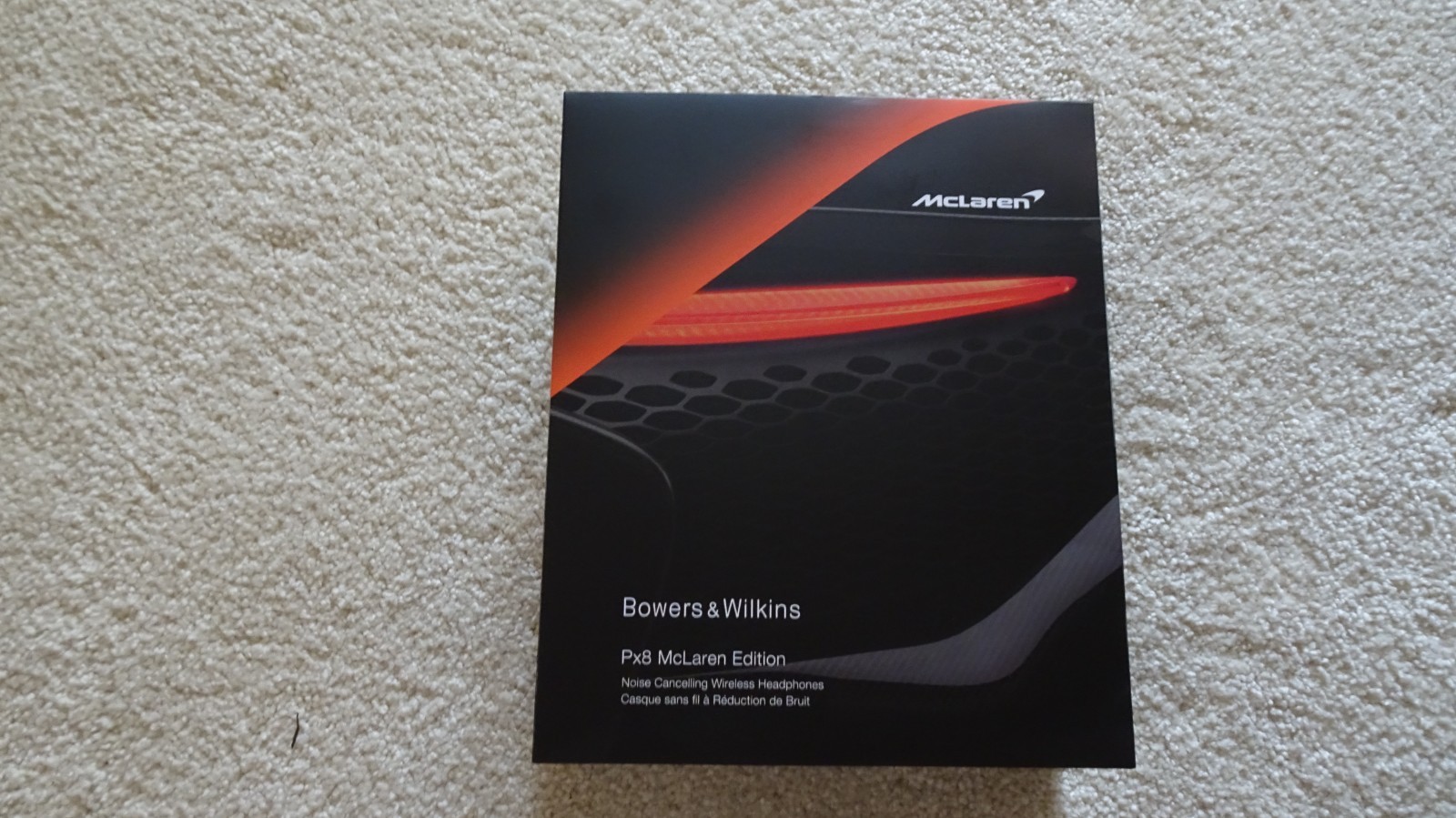 MCLAREN EDITION BOWERS & WILKINS PX8 WIRELESS NOISE CANCELLING HEADPHONES