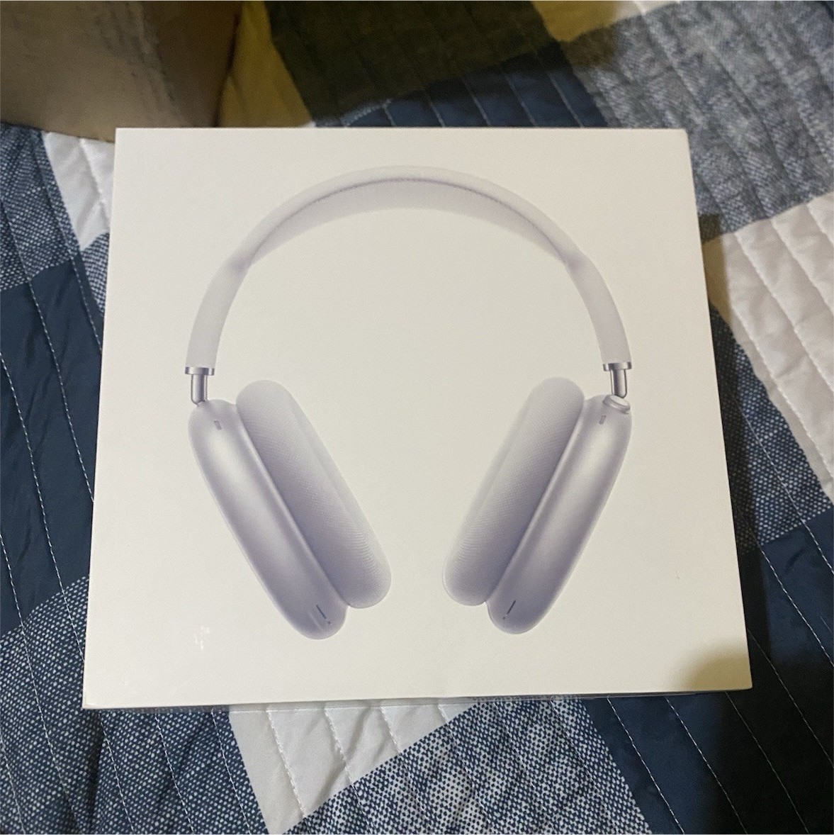 Apple AirPods Max Silver Bluetooth Wireless Over-Ear Headphones w/ANC, Box