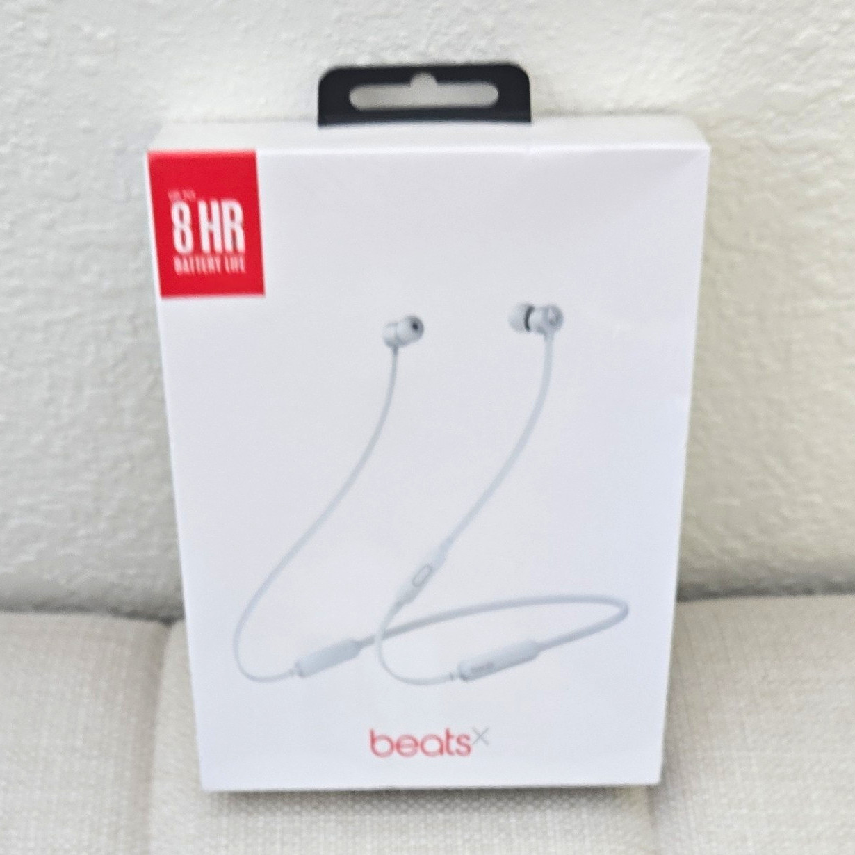 Beats by Dr. Dre BeatsX Bluetooth Wireless Neckband In-Ear Earbuds Mic Silver