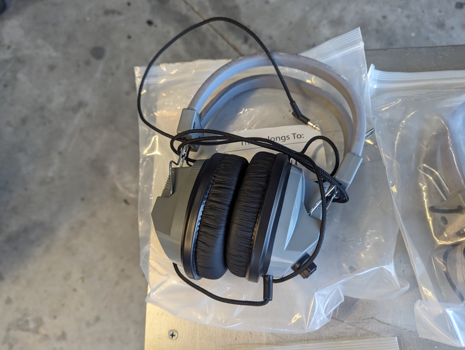 10x used Hamilton Buhl SC-7V SchoolMate Deluxe Stereo Headphones jbp-8sv