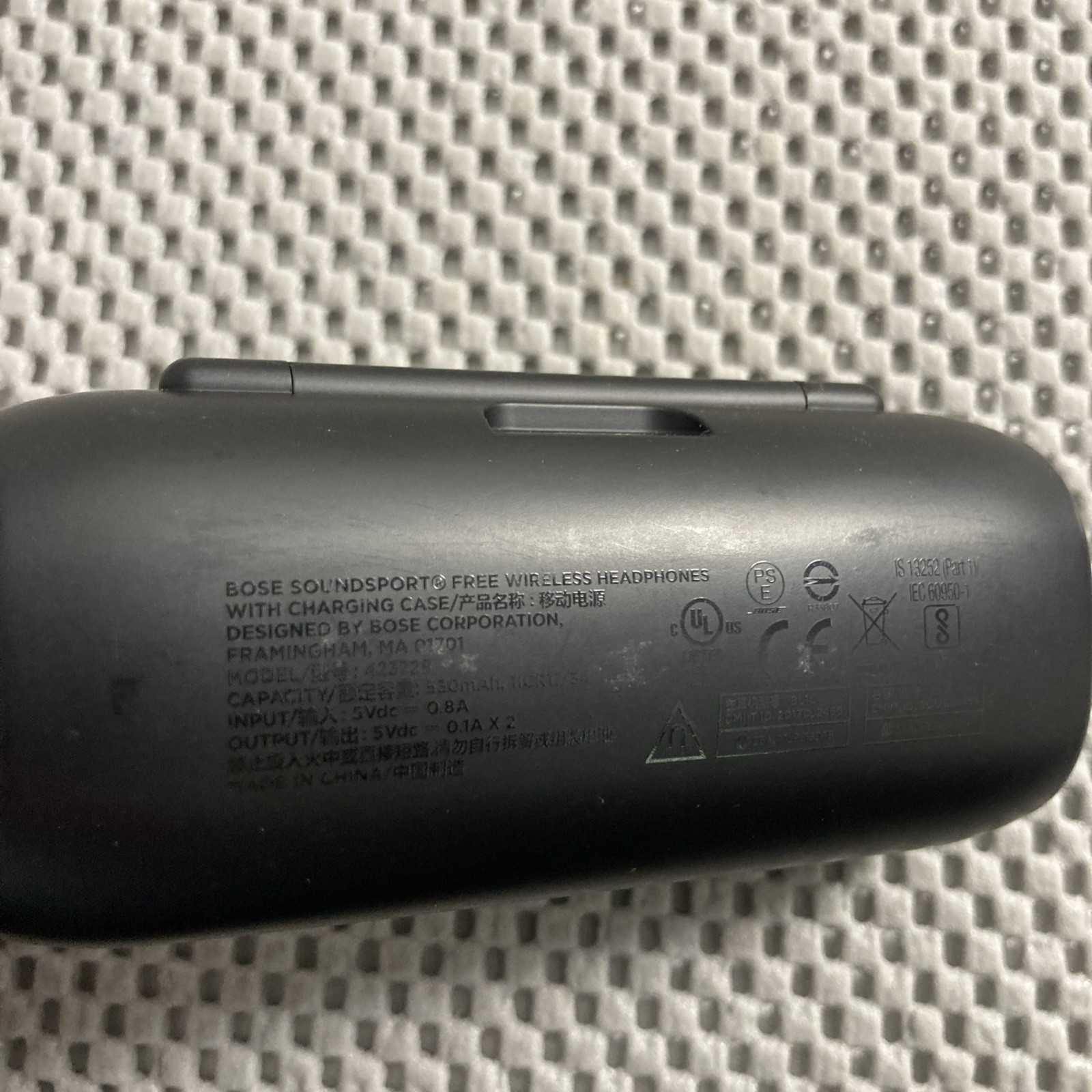 Bose SoundSport Free Wireless Bluetooth Earbuds Black with Built-In Microphone