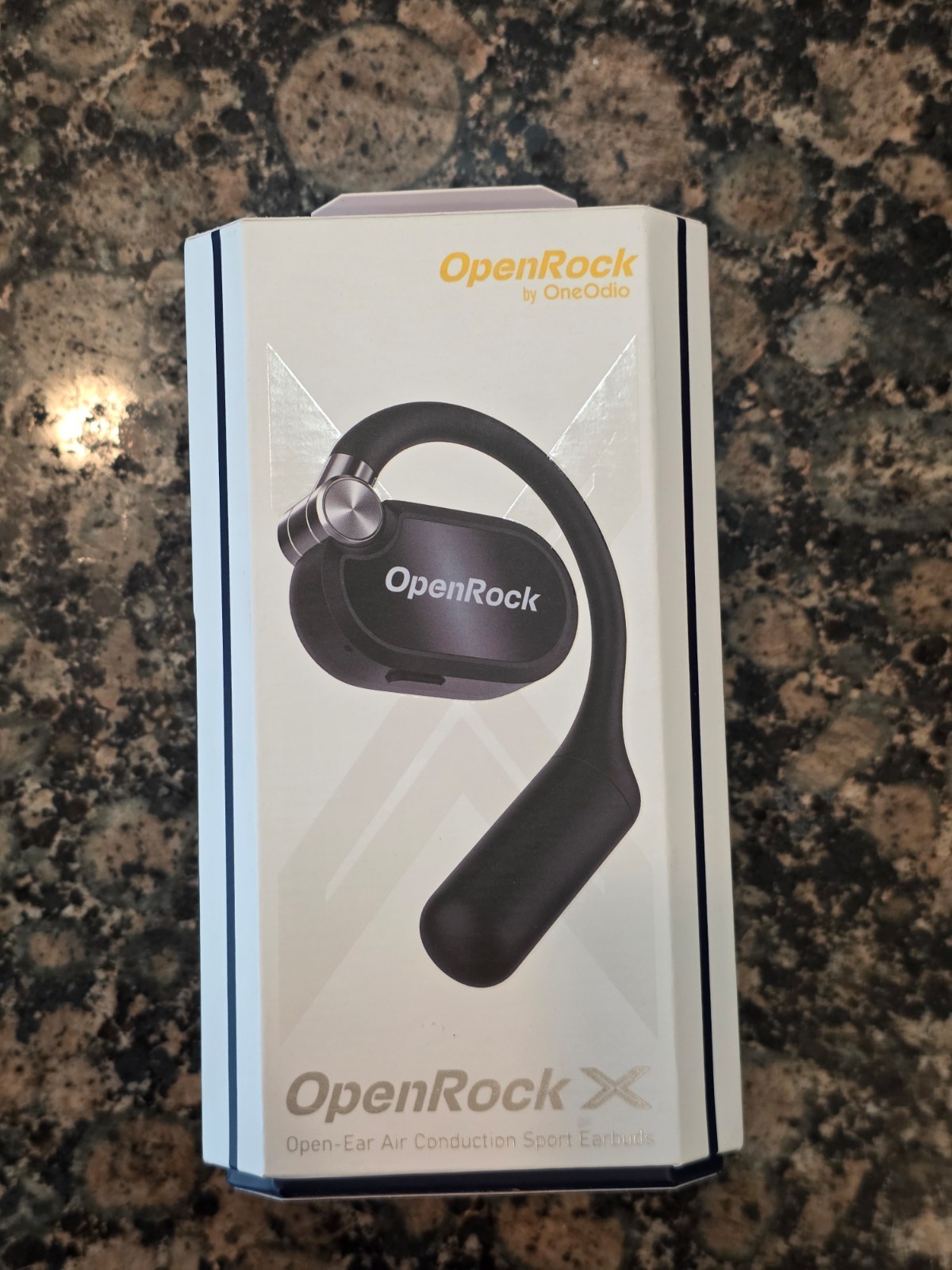 OpenRock X Open-Ear Headphones Bluetooth 5.3 Wireless Over-Ear Earbuds | Black