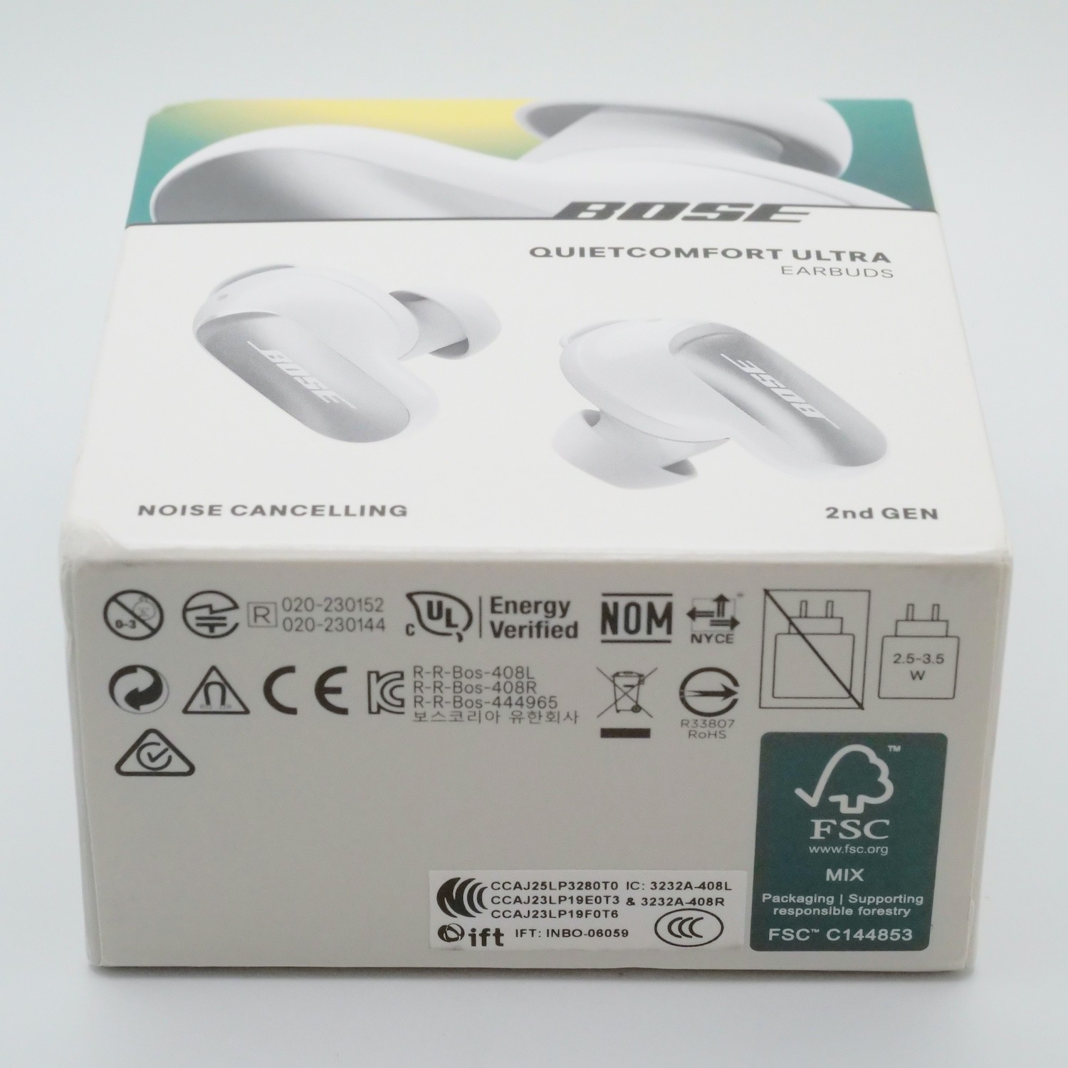 Bose QuietComfort Ultra Earbuds 2nd Gen (2025 Model) White Smoke 896637-0020