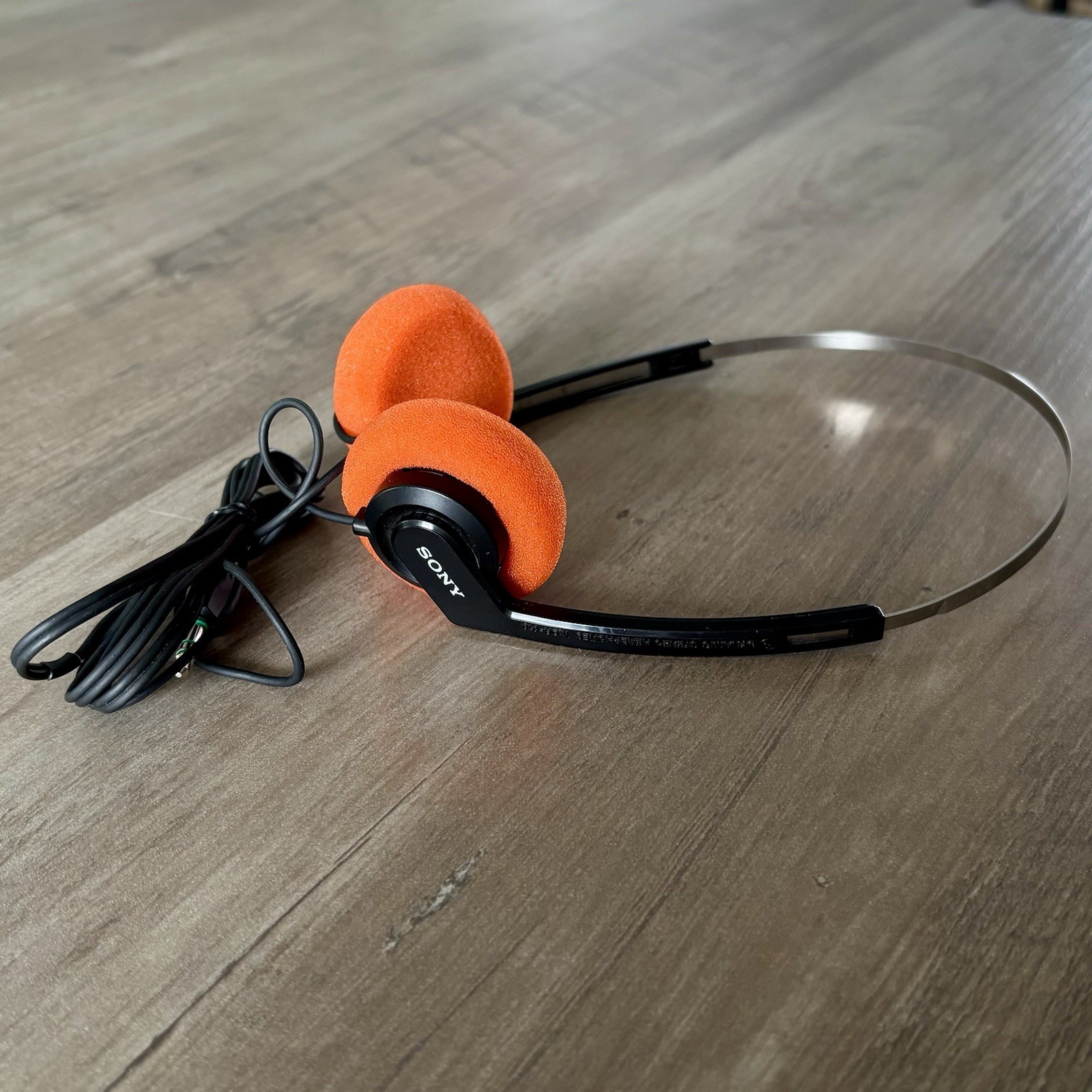 Sony MDR-010 Walkman Headphones Orange New Pads – Guardians of the Galaxy