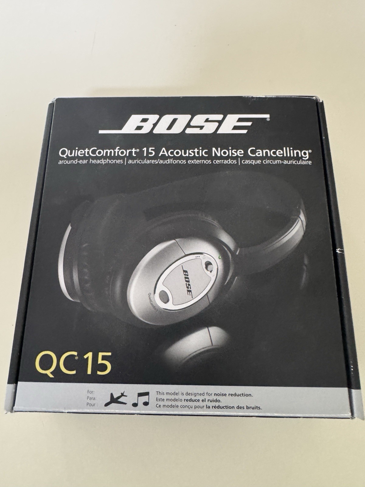 Bose QuietComfort 15 Qc15 Noise Cancelling Headphones EXCELLENT SHIPS SAME DAY