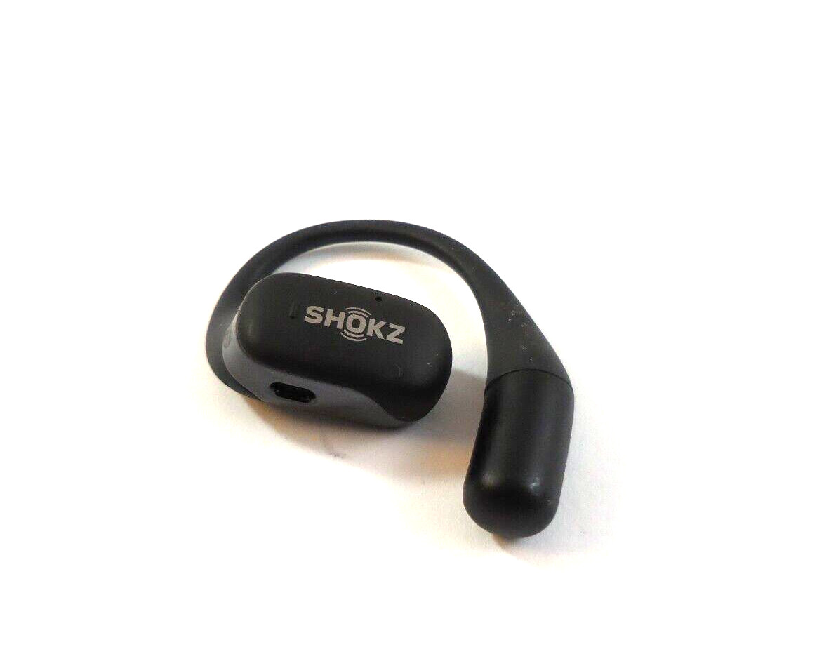 Shokz OpenFit Open-Ear REPLACEMENT LEFT Earbuds – Black T910-ST-BK-US