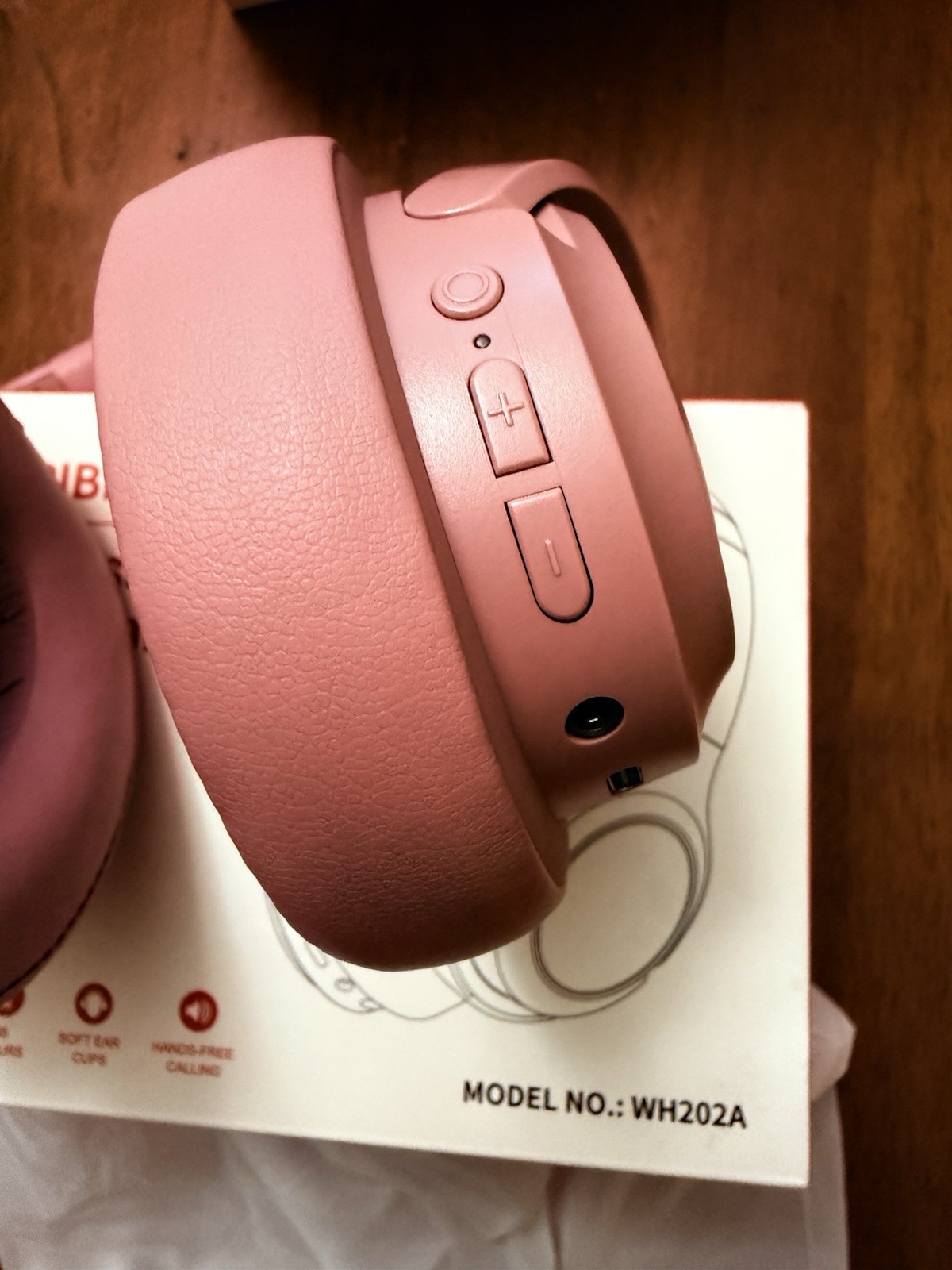 BERIBES PINK Bluetooth Wireless Headphones 65 Hour Playtime