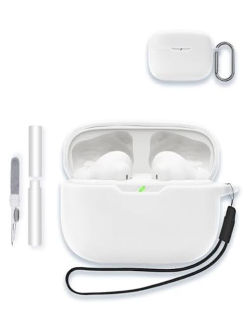 Case for JBL Vibe Beam 2/Vibe Beam – True Wireless Noise Cancelling WHITE
