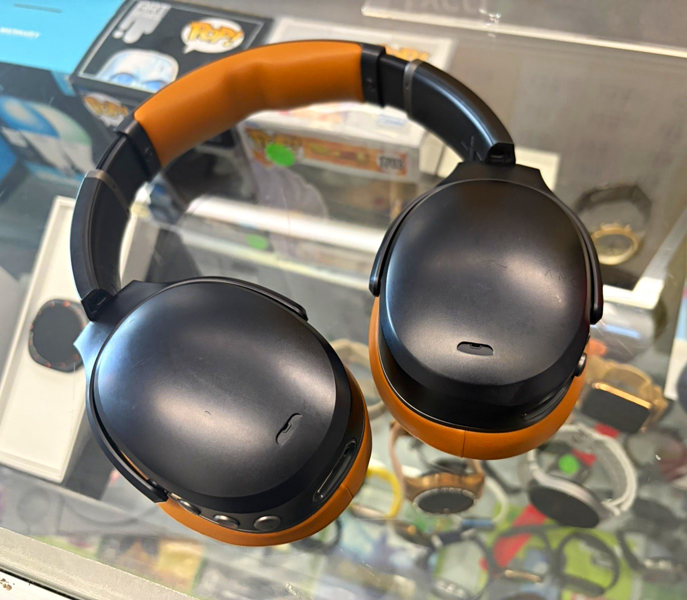 Skullcandy Crusher ANC 2 Wireless ANC Over-Ear Headphones Black/Tan