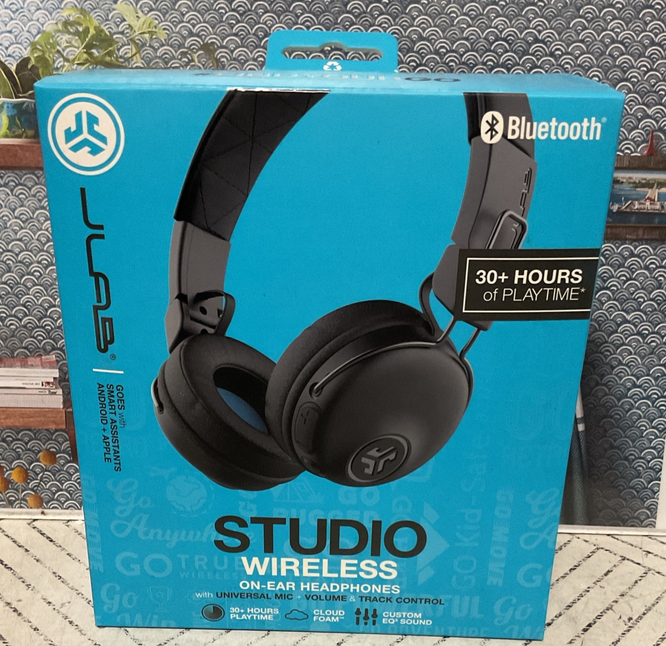 🎸 JLab Studio Wireless On-Ear Headphones 30+ Hr. Bluetooth EQ3 Sound, 🆕
