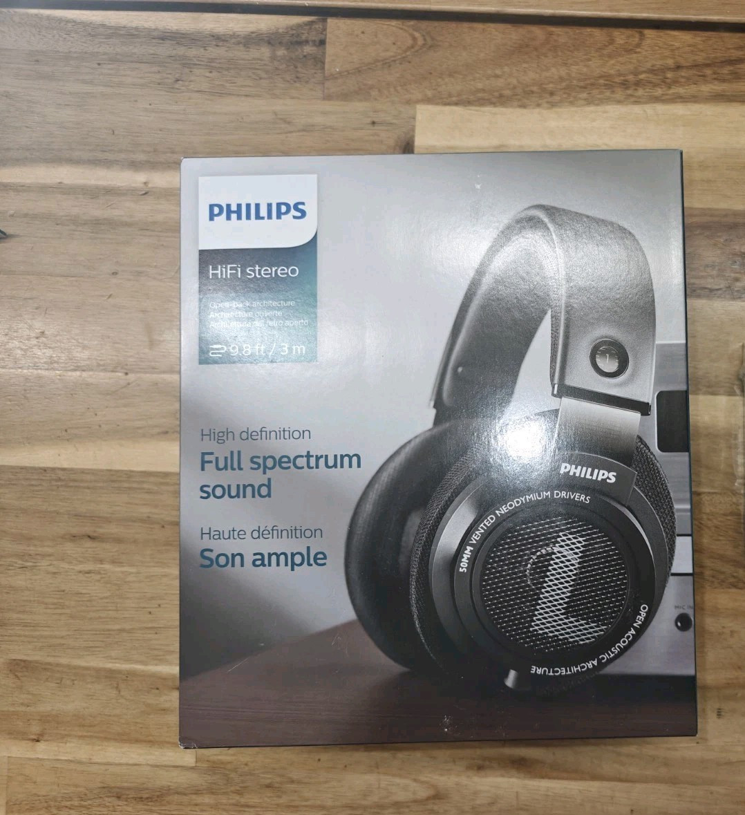 Philips SHP9500 HiFi Headphones – Black