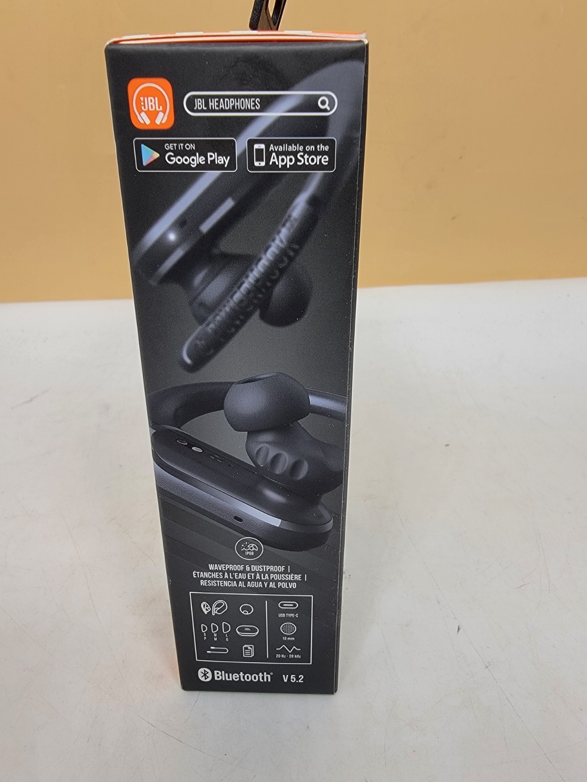 JBL Endurance Peak III In Ear Wireless Headphones – Black