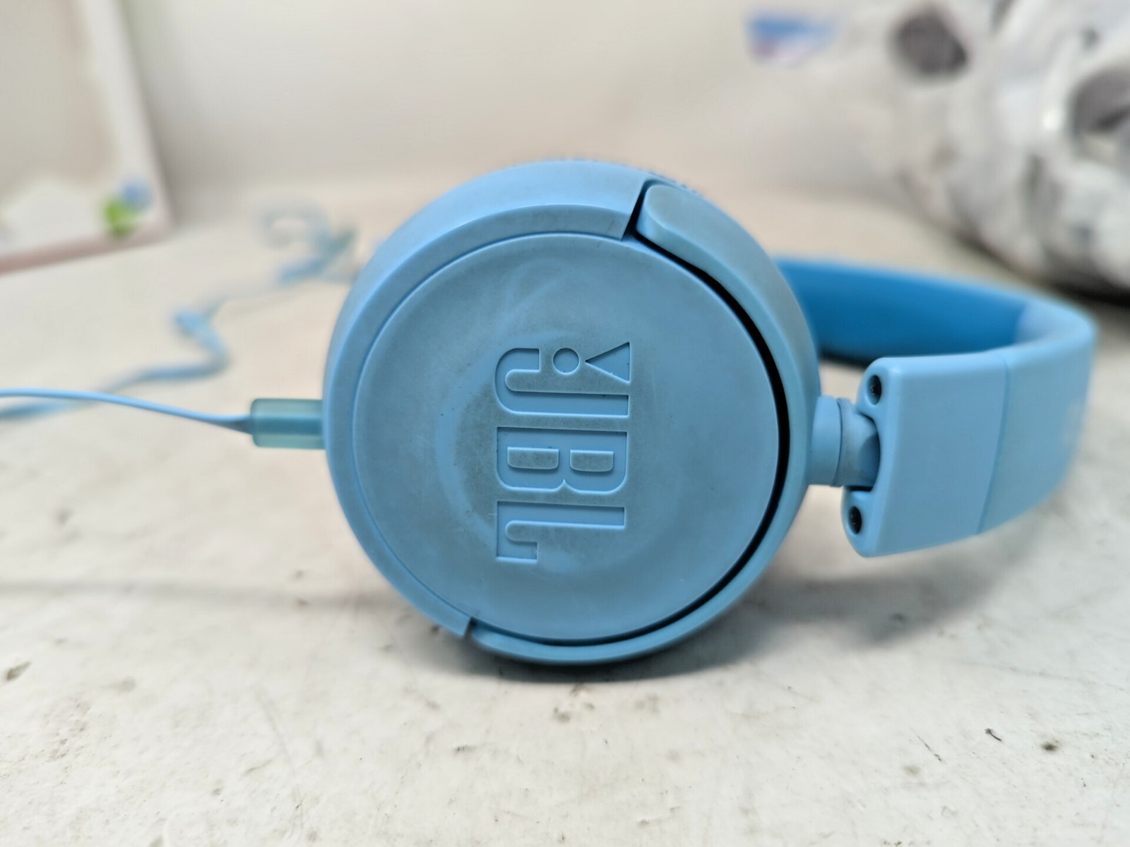 JBL Headphones for Kids – Ice Blue Wired On Ear Headphones JR300 JR 300