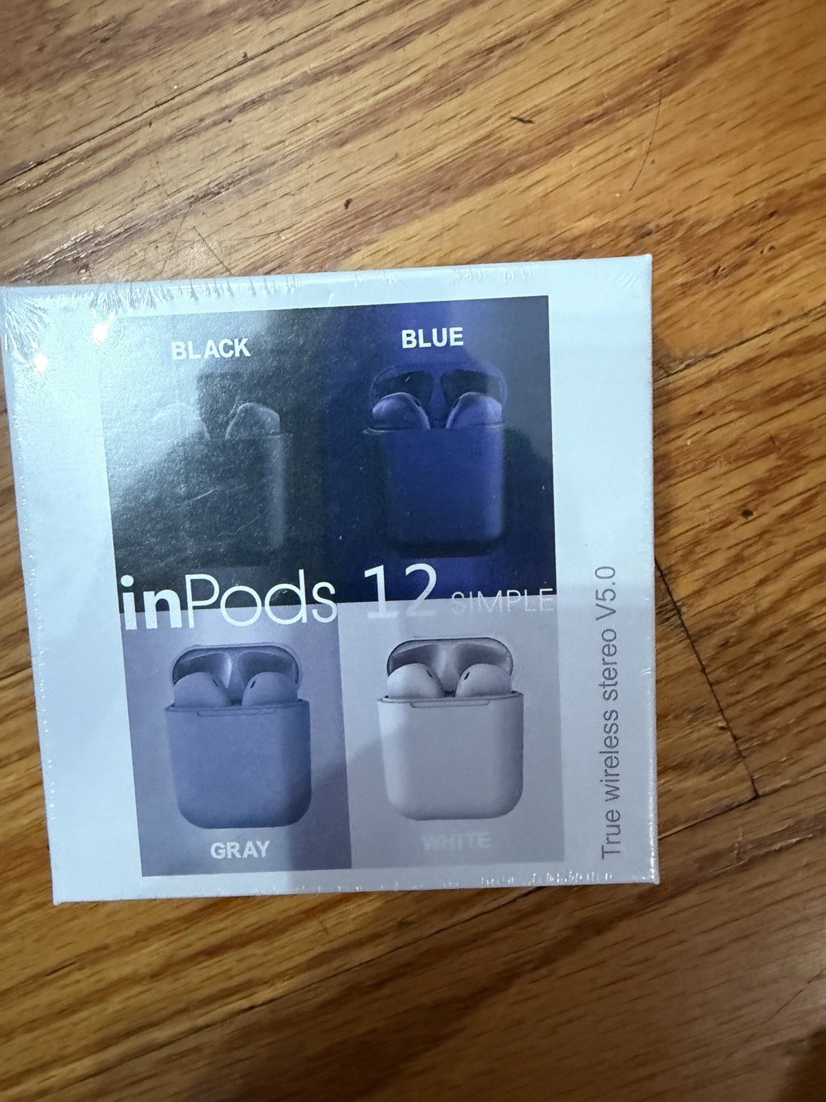inPods 12 BT 5.0 TWS In-Ear Earbuds blue Built-In Mic 13mm