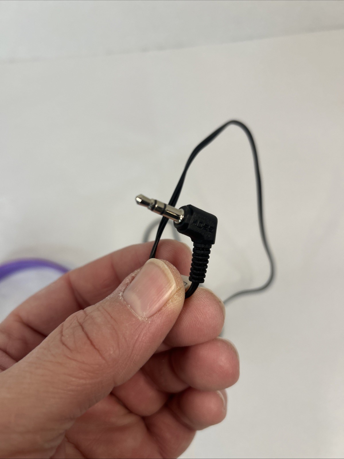 Koss Portable On-Ear Headphones with Adjustable Violet Headband Works