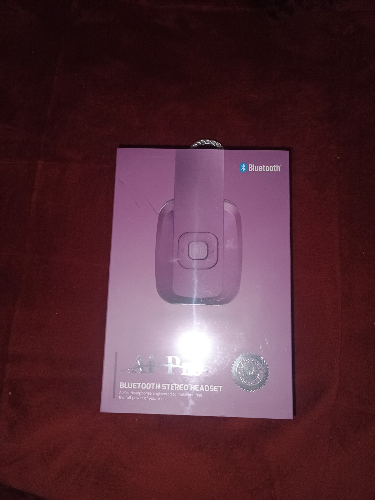 AI Pro 200 Plus Bluetooth Stereo Headset Headphones, Foldable, New Sealed
