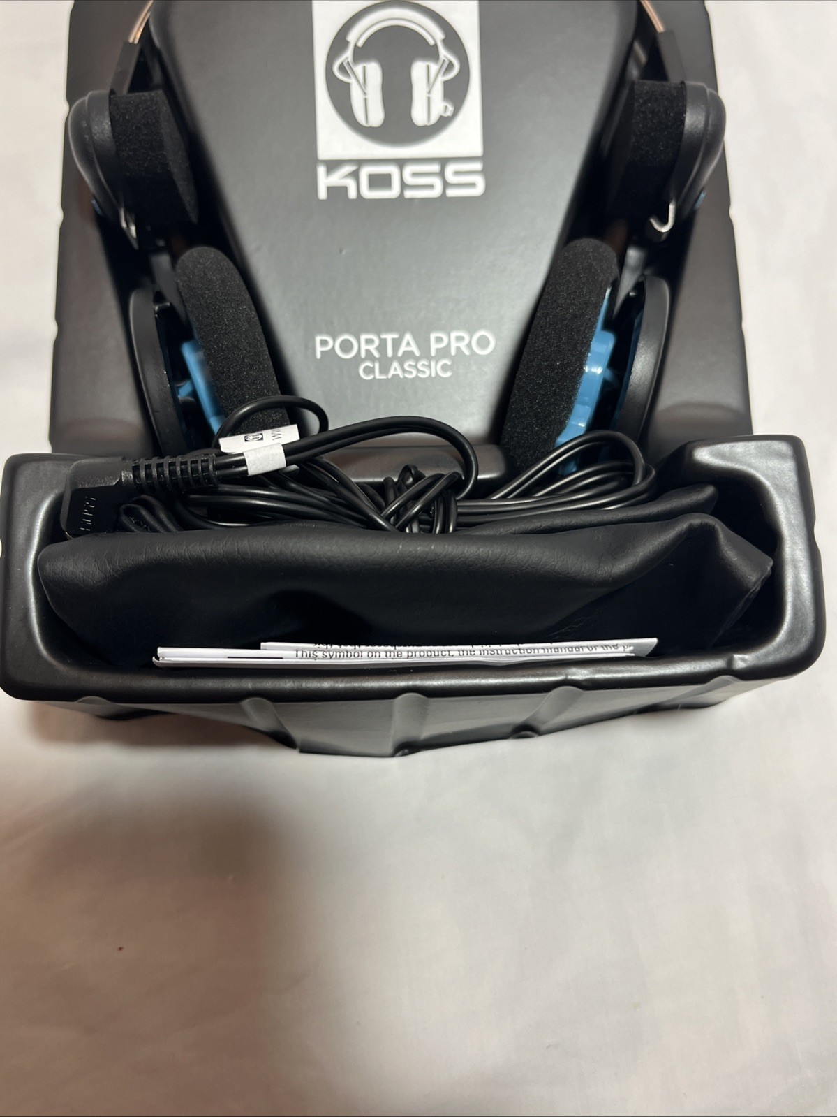 New Koss Porta Pro Classic On-Ear Headphones, Retro Style, 3.5mm Wired Plug