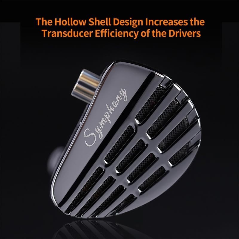 KZ Symphony Hybrid IEM Earbud 13.2mm Self Developed Planar 6mm High Performance