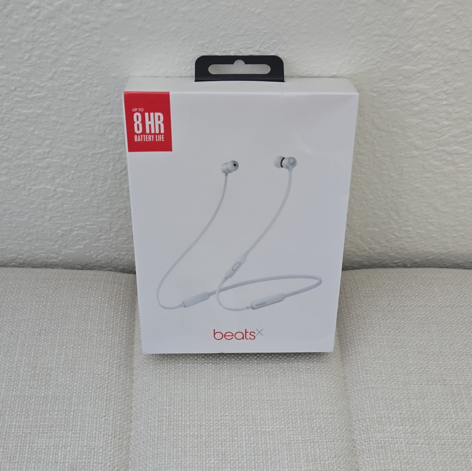 Beats by Dr. Dre BeatsX Bluetooth Wireless Neckband In-Ear Earbuds Mic Silver