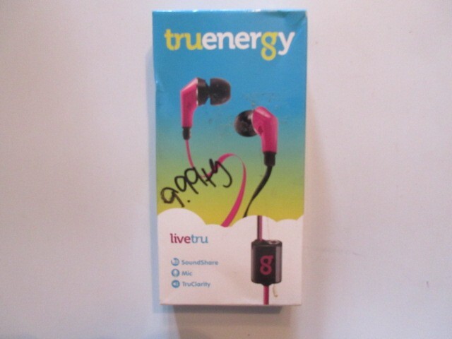 Truenergy headphones black/pink
