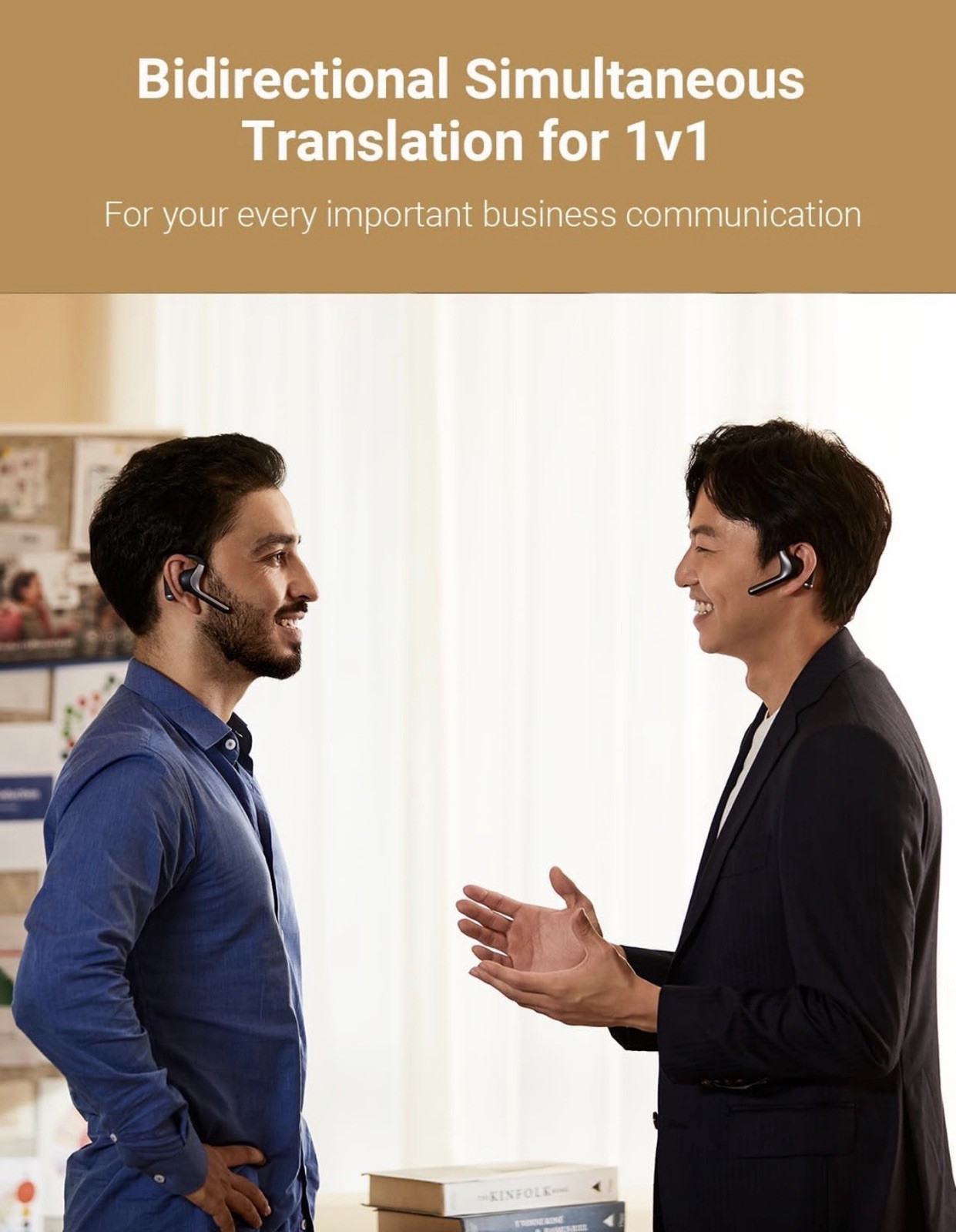 Timekettle W4 Pro AI Interpreter Earbuds, Real-Tim