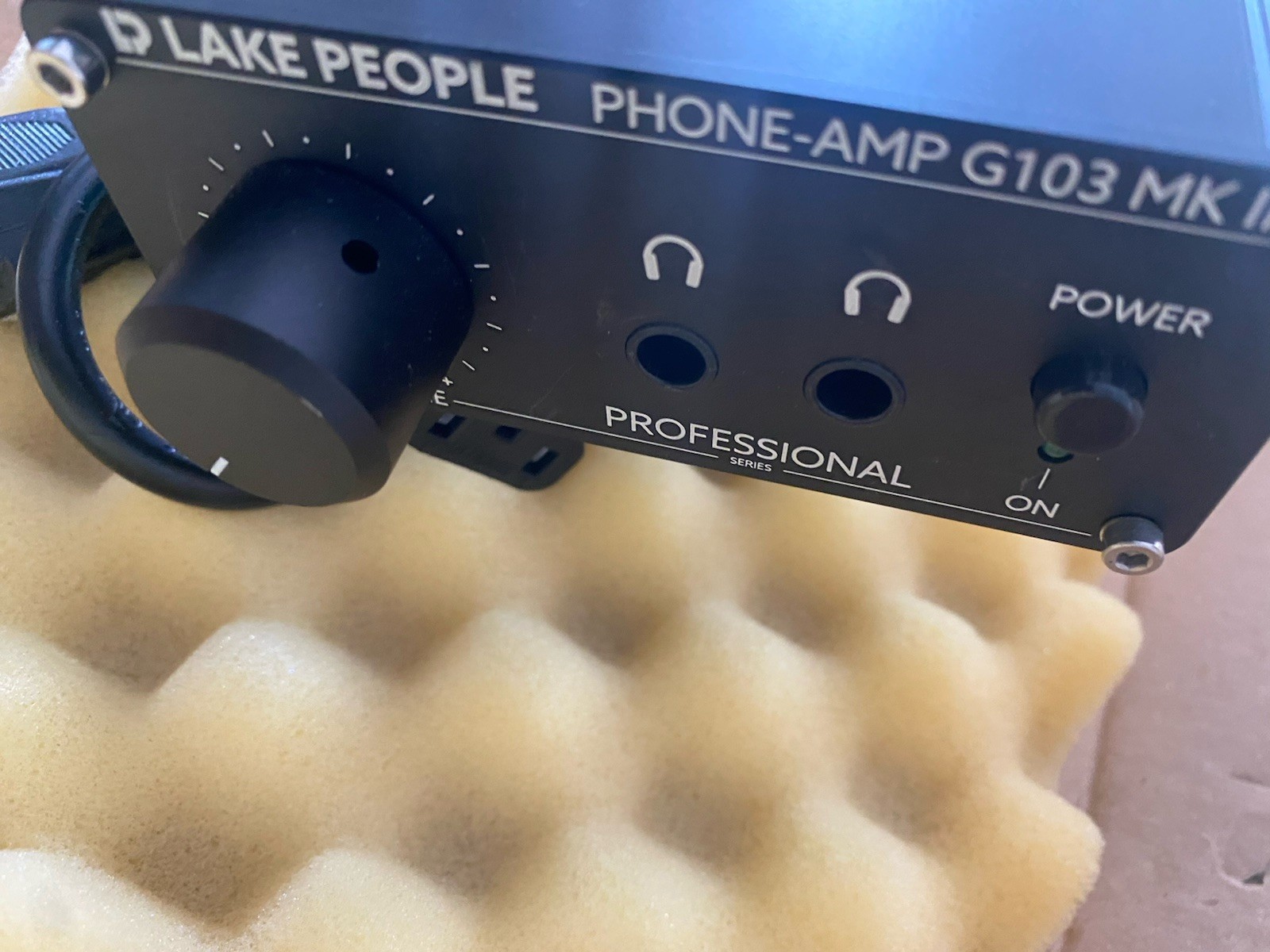 Lake People G103-MKII Headphone Amplifier Balanced XLR Inputs w/ Dual HP Outputs