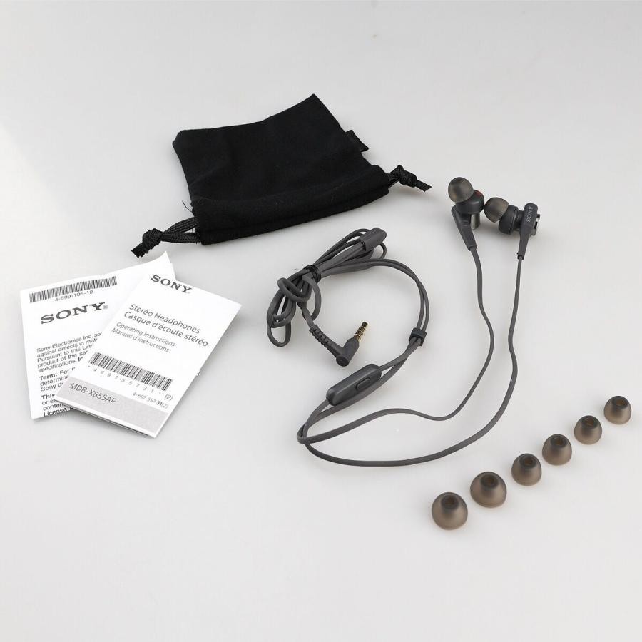 Sony MDR-XB55AP In-Ear Earphone – Black