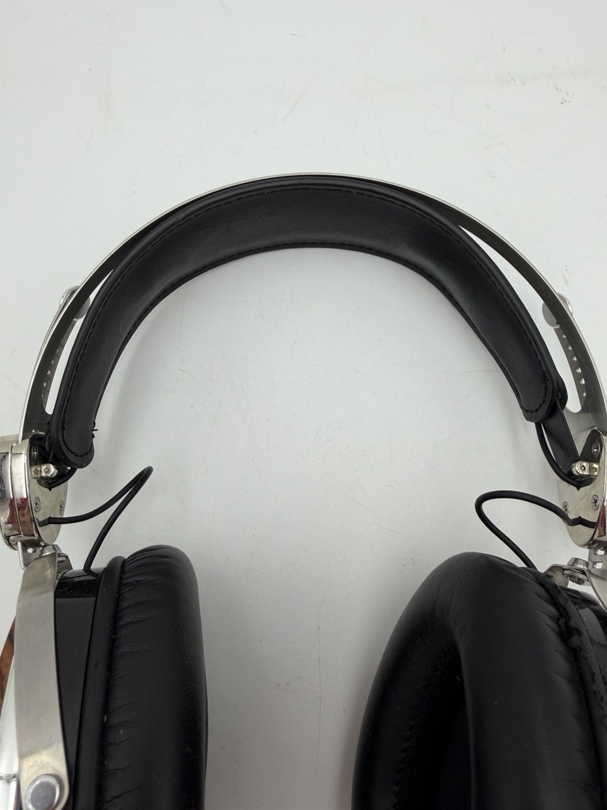 LSTN Zebra Wood Troubadour Over-Ear Wireless Headphones RARE
