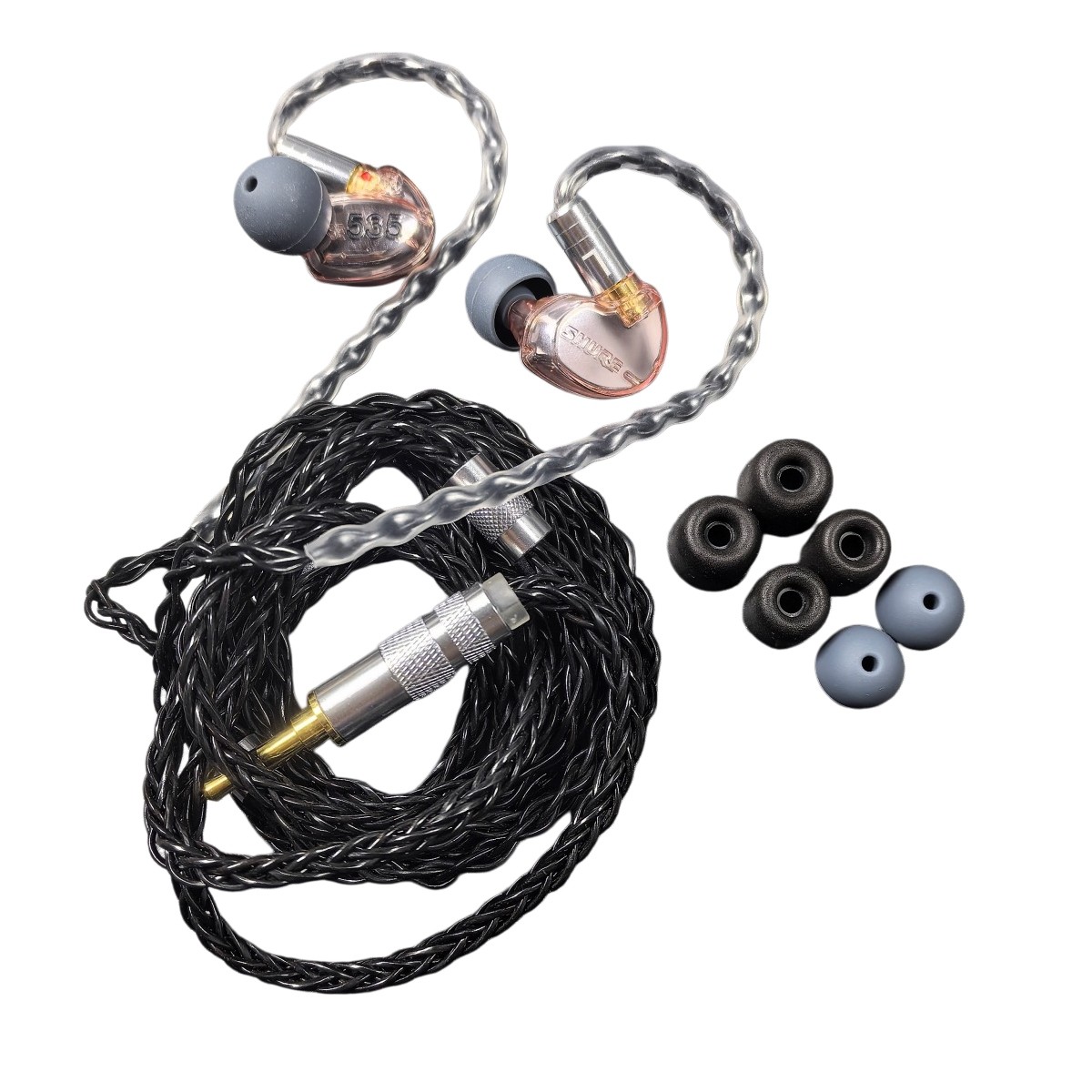 Shure SE535 Earphones Sound Isolating 3.5mm Stereo Voice Headset – Rose Gold