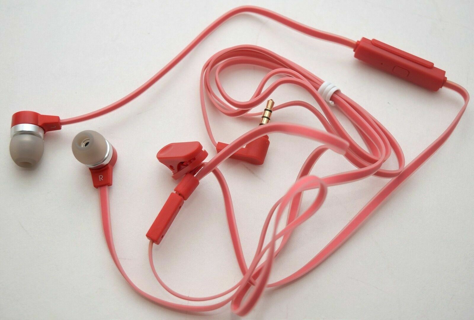 NEW TDK Life on Record SP400 Glow in the dark Waterproof Earbuds Headphones RED