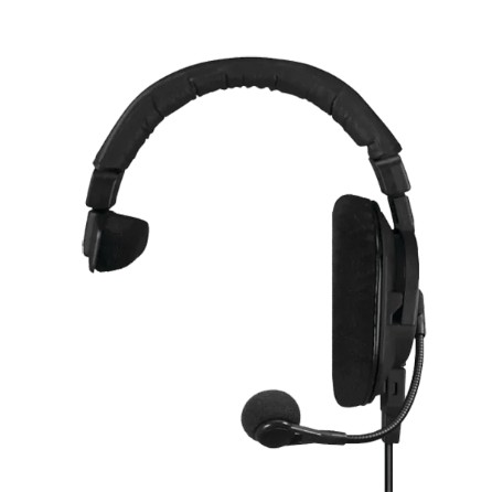 Beyerdynamic DT 280 Single-Ear Headset with Dynamic Microphone for Broadcast and
