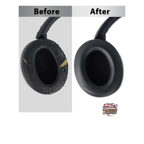 NEW WH-XB910N Ear Pad Cushions Soft Protein Leather Ear Pads with High-Density