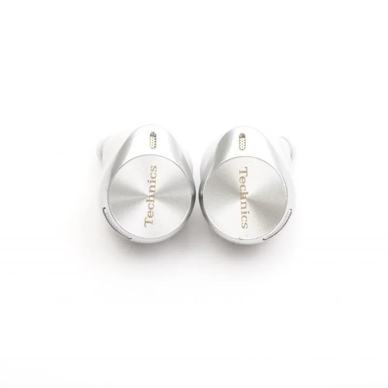 Technics EAH-AZ80-S Premium Hi-Fi True Wireless Bluetooth Earbuds Silver